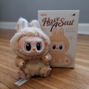 Pop Mart Labubu 'Have A Seat' Figurine Baba